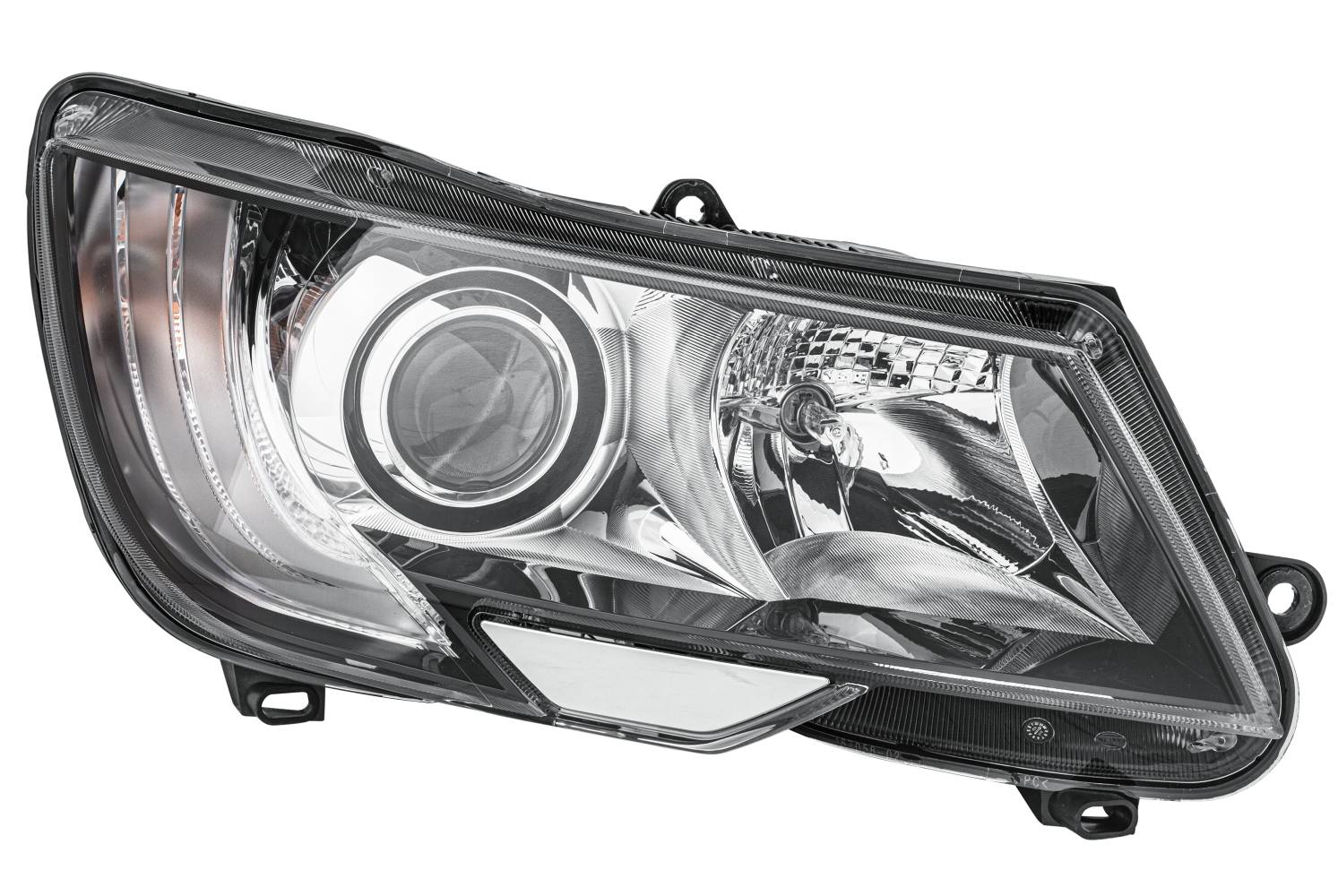 HELLA 1EL 011 314-321 DE/Halogen-Hauptscheinwerfer - rechts - für u.a. Skoda Superb II Estate (3T5)