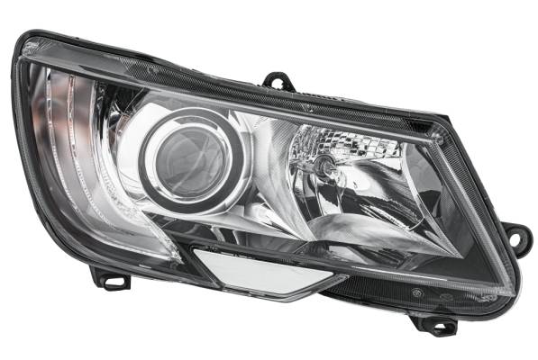 HELLA 1EL 011 314-321 DE/Halogen-Hauptscheinwerfer - rechts - für u.a. Skoda Superb II Estate (3T5)