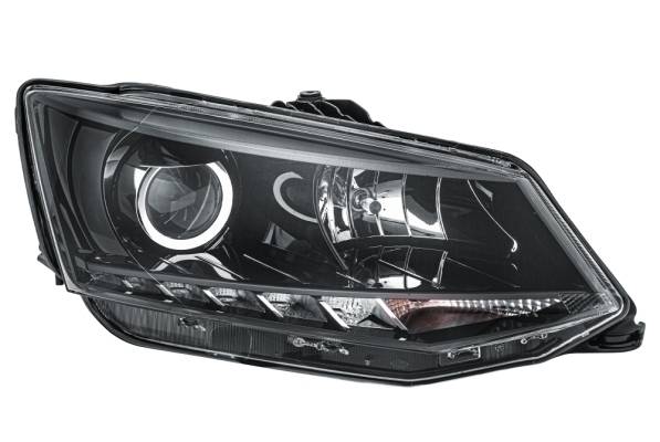 HELLA 1EL 011 824-221 DE/Doppelscheinwerfer/Halogen-Hauptscheinwerfer - rechts - für u.a. Skoda Fabi