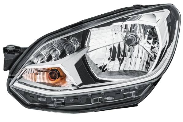 HELLA 1EL 012 644-011 FF/Halogen-Hauptscheinwerfer - links - für u.a. VW Up (121, 122, Bl1, Bl2, Bl3