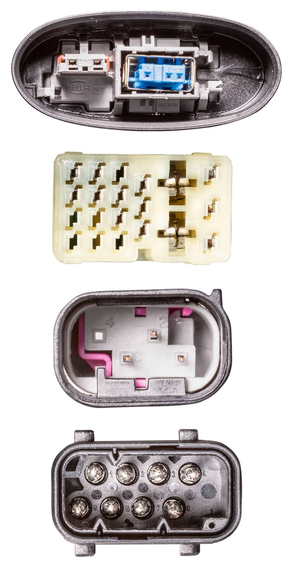 HELLA 1EL 163 073-011 Bi-Xenon/Halogen-Hauptscheinwerfer - links - für u.a. BMW 5 (E60)