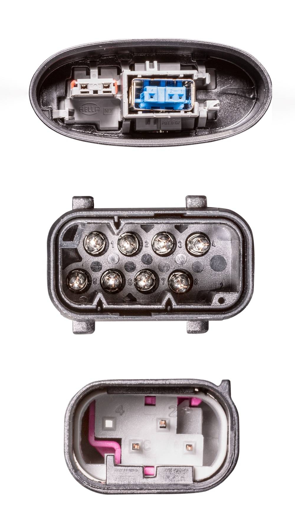 HELLA 1EL 163 079-001 Bi-Xenon/Halogen-Hauptscheinwerfer - links - für u.a. BMW 5 (E60)