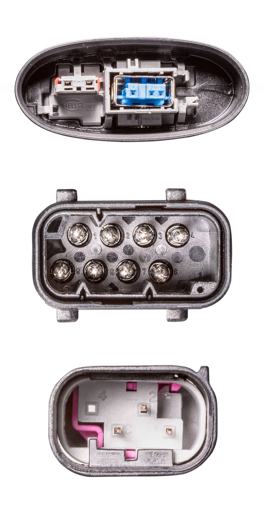 HELLA 1EL 163 080-001 Bi-Xenon/Halogen-Hauptscheinwerfer - rechts - für u.a. BMW 5 (E60)