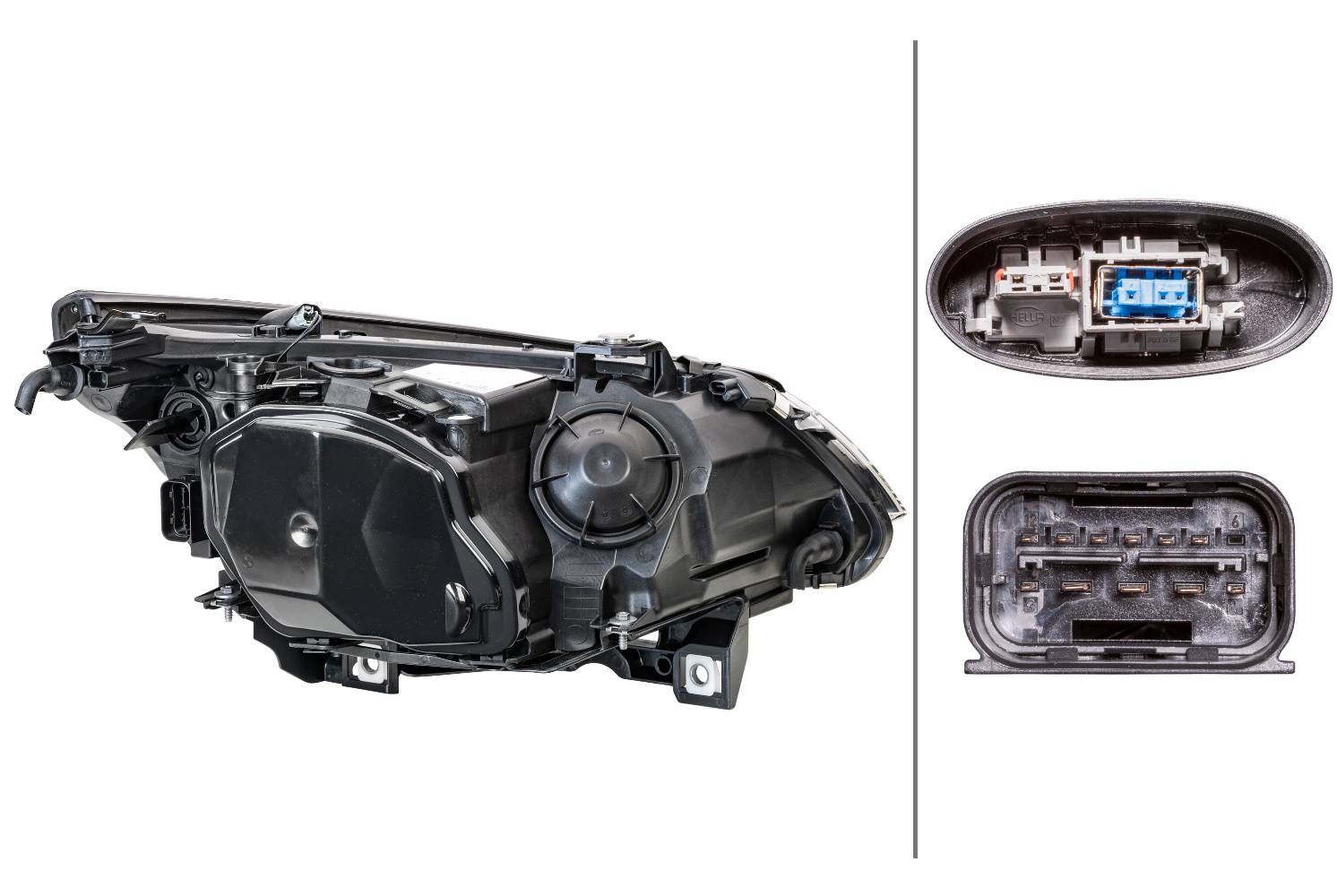 HELLA 1EL 164 907-001 Bi-Xenon-Hauptscheinwerfer - links - für u.a. BMW 5 (E60)