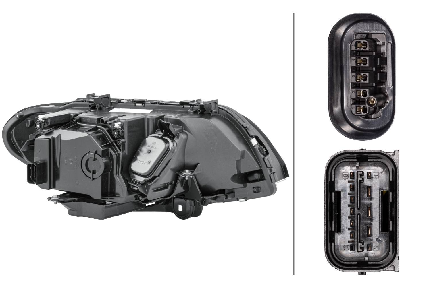 HELLA 1EL 224 485-411 Bi-Xenon/Halogen-Hauptscheinwerfer - links - für u.a. BMW X5 (E53)