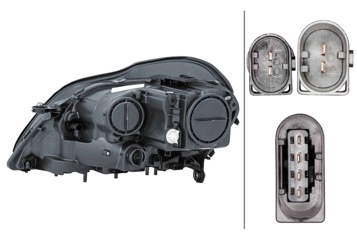 HELLA 1EL 263 400-021 DE/FF/Halogen-Hauptscheinwerfer - rechts - für u.a. MB Gl-Class (X164)
