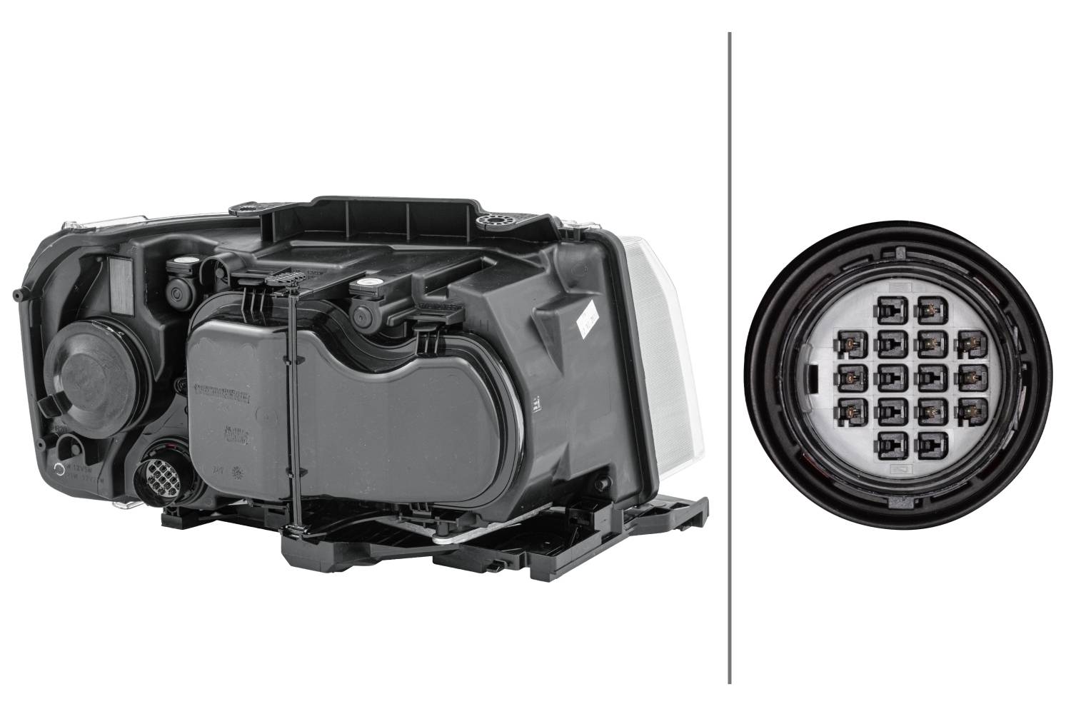 HELLA 1EL 354 025-051 Bi-Xenon-Hauptscheinwerfer - links - für u.a. Land Rover Freelander 2 (L359)