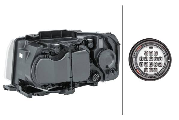 HELLA 1EL 354 025-061 Bi-Xenon-Hauptscheinwerfer - rechts - für u.a. Land Rover Freelander 2 (L359)