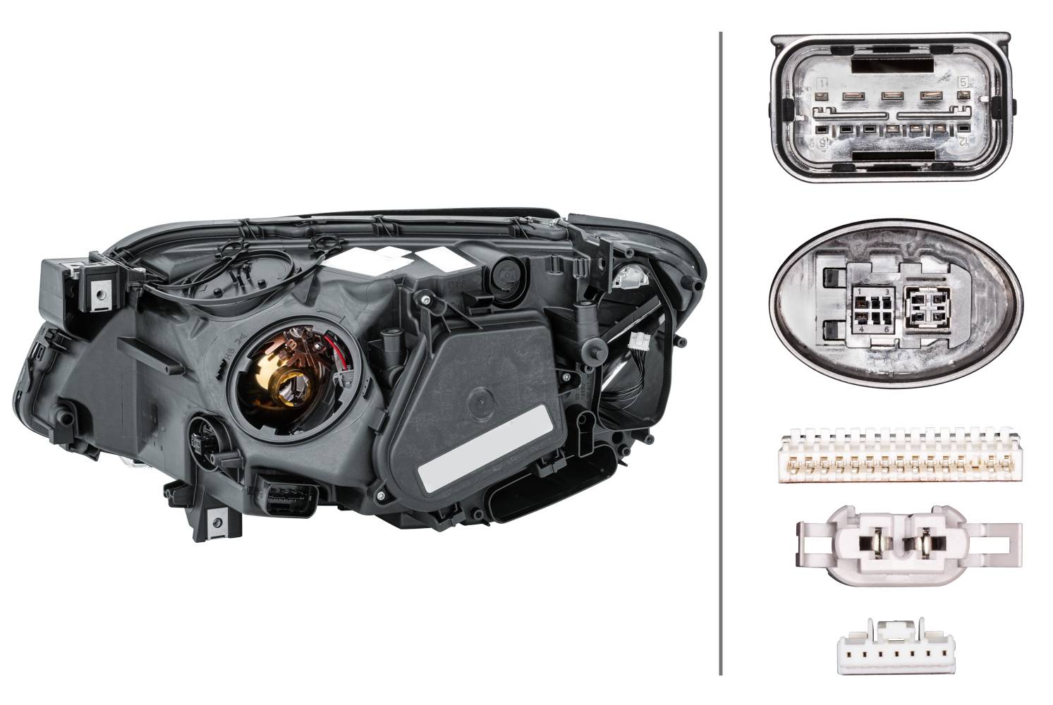 HELLA 1EL 354 689-021 Bi-Xenon/LED-Hauptscheinwerfer - rechts - für u.a. BMW 7 (F01, F02, F03, F04)