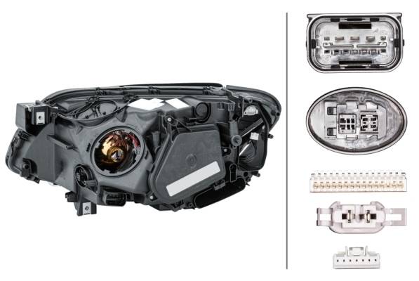 HELLA 1EL 354 689-021 Bi-Xenon/LED-Hauptscheinwerfer - rechts - für u.a. BMW 7 (F01, F02, F03, F04)