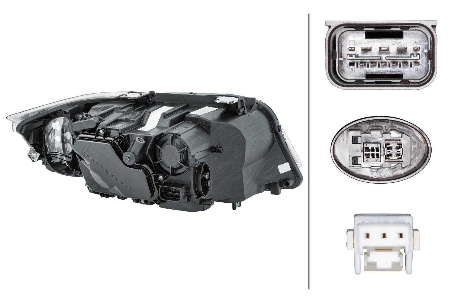 HELLA 1EL 354 691-011 Bi-Xenon/LED-Hauptscheinwerfer - links - für u.a. BMW 3 (E90)