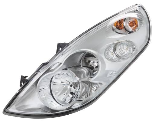 HELLA 1ER 010 117-191 FF/Halogen-Hauptscheinwerfer - links - für u.a. Renault Master III Chassis (Ev