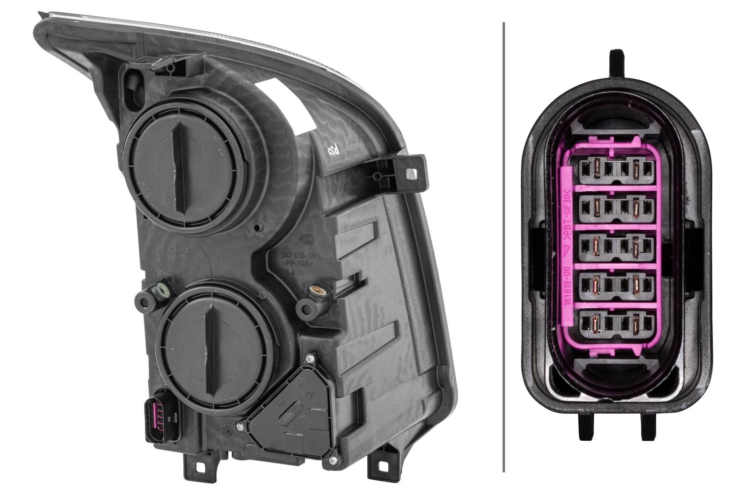 HELLA 1ER 011 592-051 FF-Hauptscheinwerfer - links - für u.a. VW Crafter 30-50 Box (2E_)