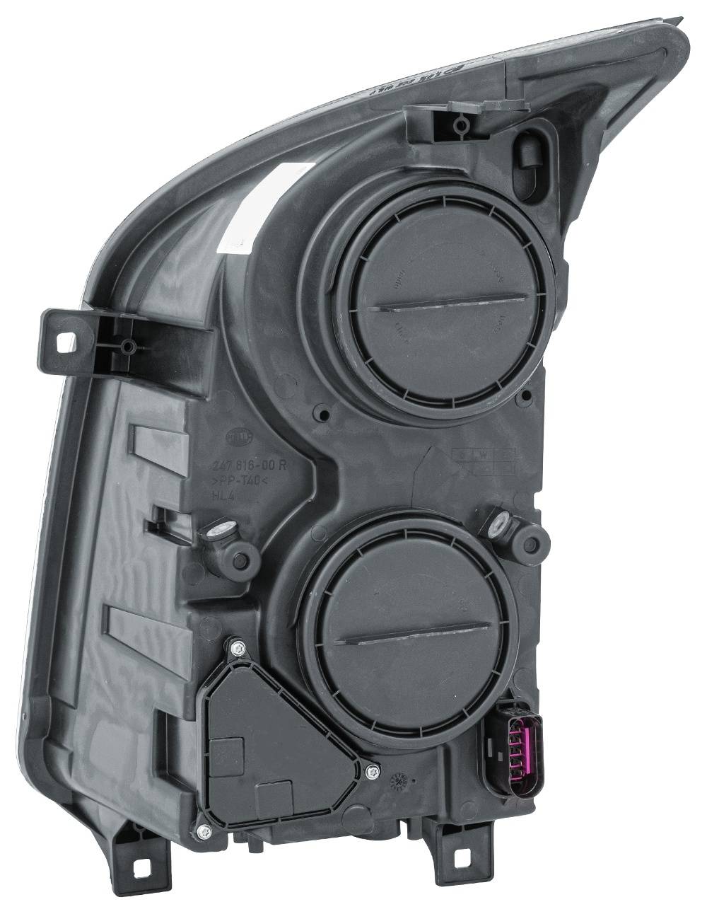 HELLA 1ER 247 017-061 FF/Halogen-Hauptscheinwerfer - rechts - für u.a. VW Crafter 30-50 Box (2E_)