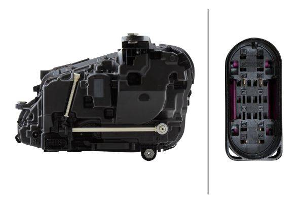 HELLA 1EX 012 076-521 LED-Hauptscheinwerfer - rechts - für u.a. MB E-Class (W213)