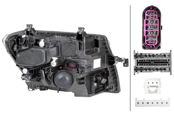 HELLA 1EX 012 830-091 LED-Hauptscheinwerfer - links - für u.a. VW Crafter Box (Sy_, Sx_)