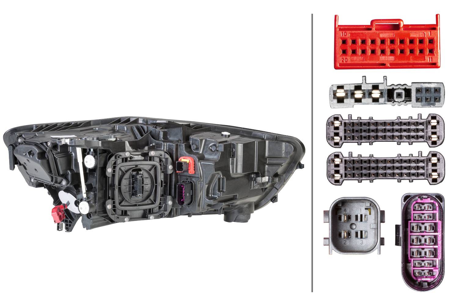 HELLA 1EX 012 976-221 LED-Hauptscheinwerfer - rechts - für u.a. Audi (Faw) A6L (C7, 4X8, 4Xl)