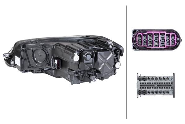 HELLA 1EX 013 924-301 LED-Hauptscheinwerfer - rechts - für u.a. VW (Faw) Golf VII (Bn1, Bn2, C91)