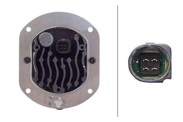 HELLA 1F0 011 988-021 DE/LED-Fernscheinwerfer - 90mm Performance L4060 - 12/24V - rund - Einbau - Li