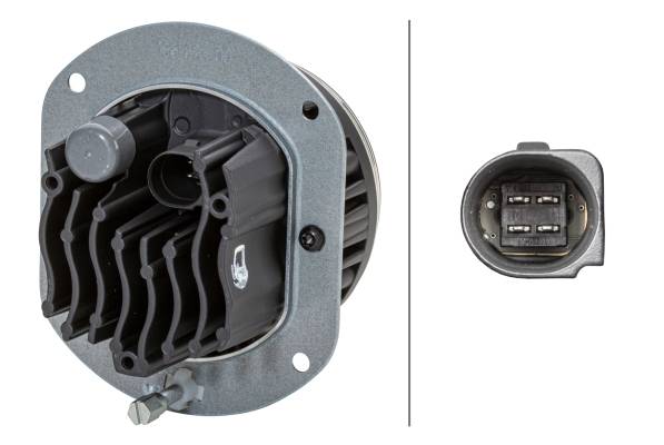 HELLA 1F0 011 988-031 DE/LED-Fernscheinwerfer - 90mm Performance L4060 - 12/24V - rund - Einbau - Li
