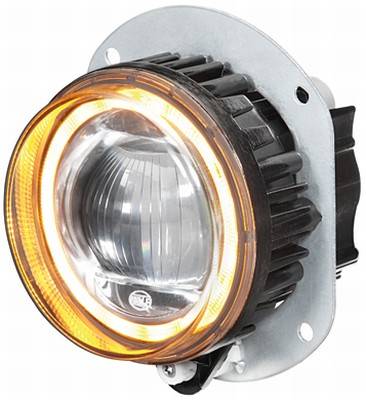 HELLA 1F0 011 988-071 DE/LED-Fernscheinwerfer - 90mm Performance L4060 - 12/24V - Einbau - Stecker:
