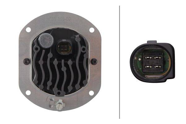 HELLA 1F0 011 988-071 DE/LED-Fernscheinwerfer - 90mm Performance L4060 - 12/24V - Einbau - Stecker: