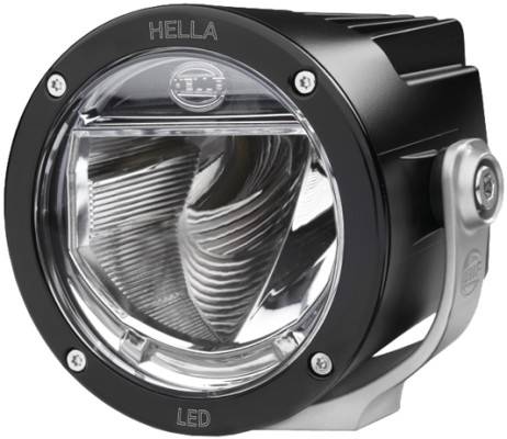 HELLA 1F0 012 206-011 LED-Fernscheinwerfer - Luminator X LED - 12/24V - Referenzzahl: 37.5 - Anbau -