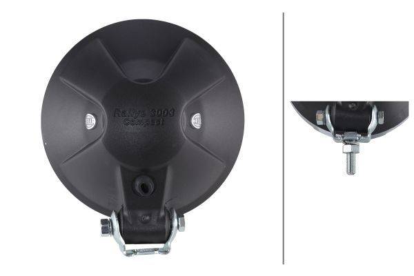 HELLA 1F3 010 119-111 Halogen-Fernscheinwerfer - Rallye 3003 Compact - 12/24V - Anbau - glasklare St