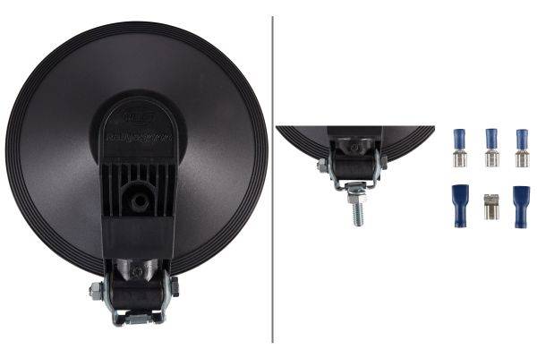 HELLA 1F8 006 800-191 Halogen-Fernscheinwerfer - Rallye 3000 - 12/24V - rund - Referenzzahl: 37.5 -