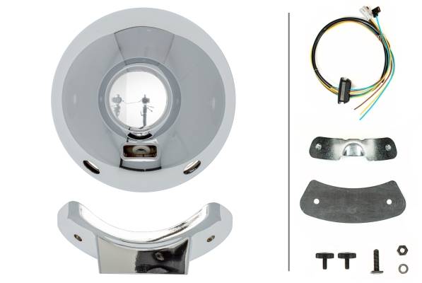 HELLA 1F8 007 560-311 FF/Halogen-Fernscheinwerfer - Luminator Chromium - 12/24V - rund - Referenzzah