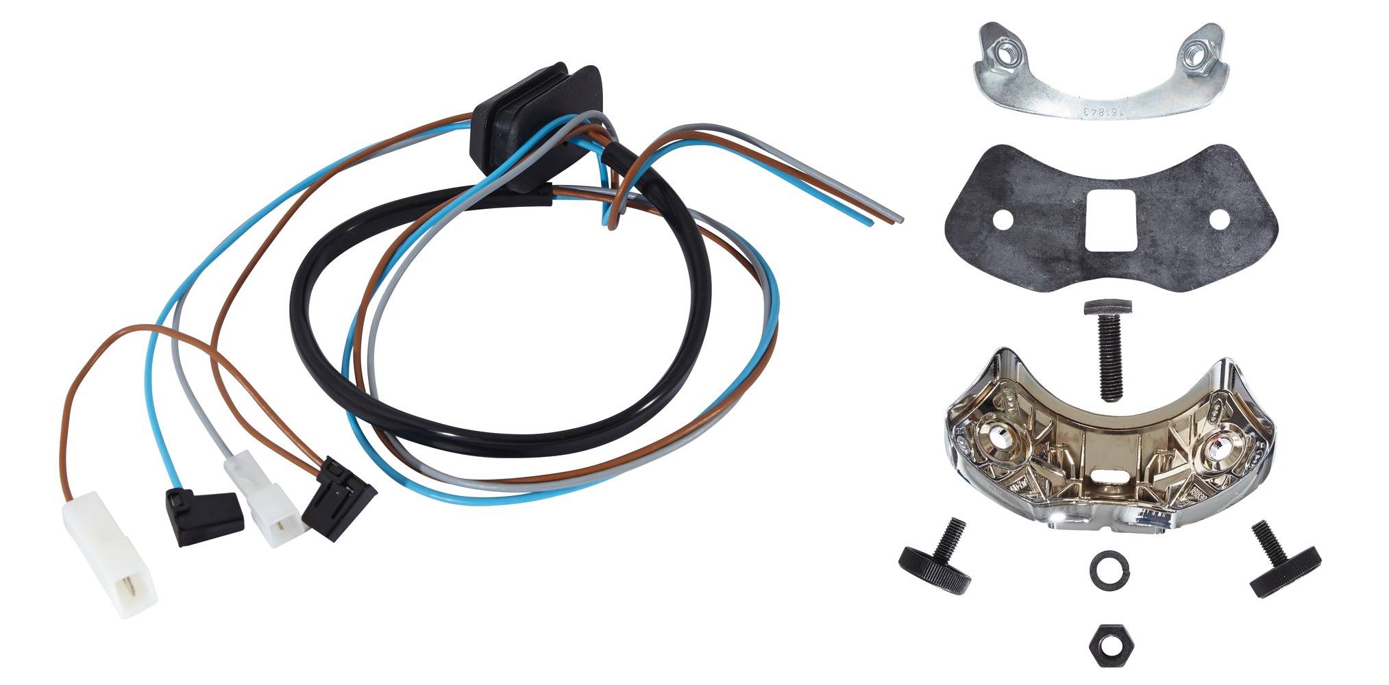 HELLA 1F8 007 560-451 FF/Hybrid-Fernscheinwerfer - Luminator Chromium - 12/24V - rund - Referenzzahl