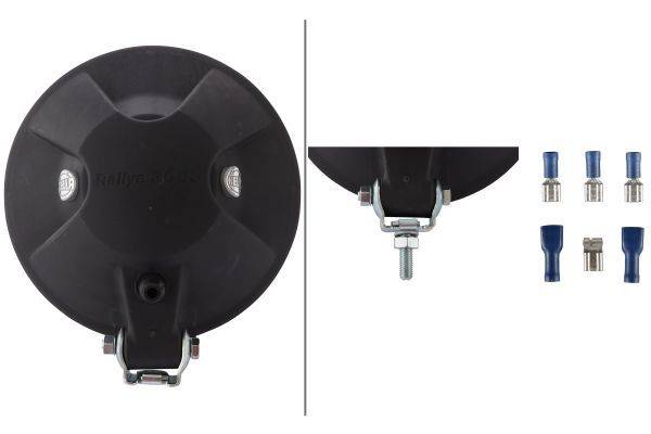 HELLA 1F8 009 797-121 FF/Halogen-Fernscheinwerfer - Rallye 3003 - 12/24V - rund - Referenzzahl: 17.5