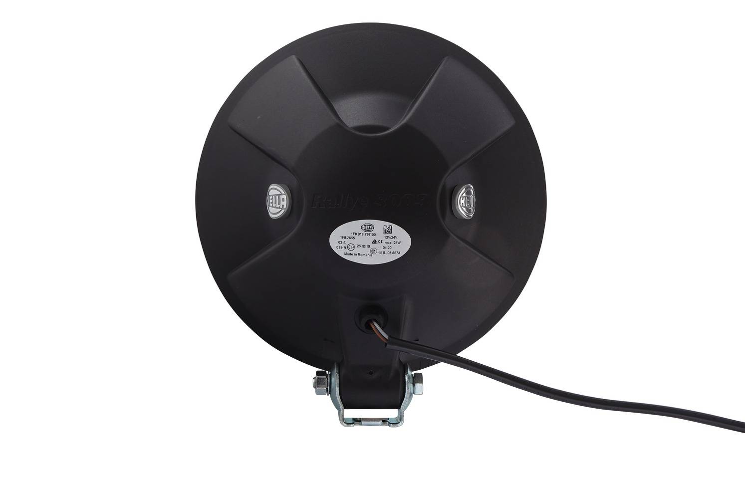 HELLA 1F8 016 797-001 Fernscheinwerfer - Rallye 3003 LED - 12/24V - rund - Referenzzahl: 25 - Anbau