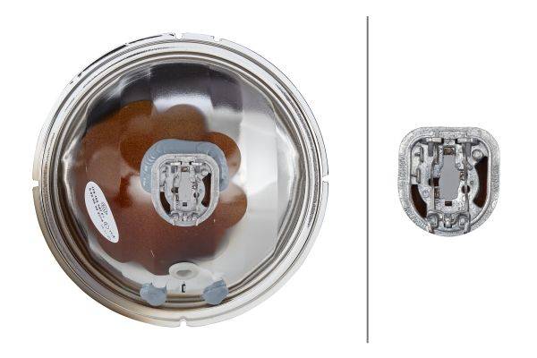 HELLA 1F8 165 947-011 Halogen-Scheinwerfereinsatz, Fernscheinwerfer - Luminator - 12/24V - Referenzz