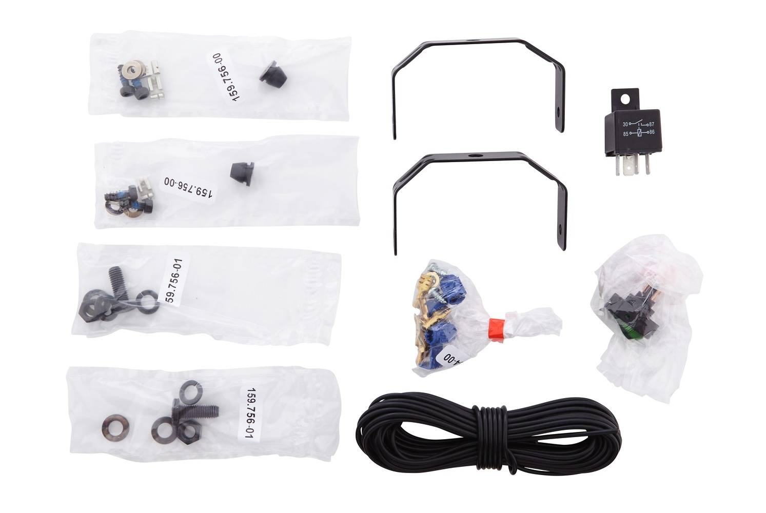 HELLA 1FA 008 283-811 FF/Halogen-Fernscheinwerfersatz - FF 50 - 12V - oval - Referenzzahl: 12.5 - An