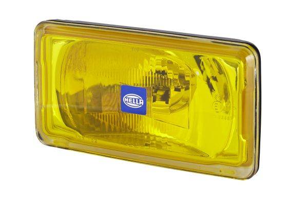 HELLA 1FB 005 860-261 Halogen-Fernscheinwerfer - Comet 450 - 12V - Anbau - Lichtscheibenfarbe: gelb