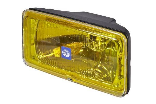 HELLA 1FD 005 700-431 Halogen-Fernscheinwerfer - Comet 550 - 12V - Anbau - gelbe Streuscheibe - Lich