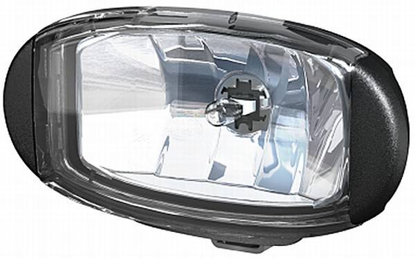 HELLA 1FD 010 953-001 FF/Halogen-Fernscheinwerfer - Comet FF 550 - 12/24V - oval - Anbau - glasklare