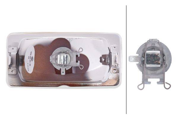HELLA 1FD 124 291-001 Halogen-Scheinwerfereinsatz, Fernscheinwerfer - 12V - Anbau/Einbau - links/rec