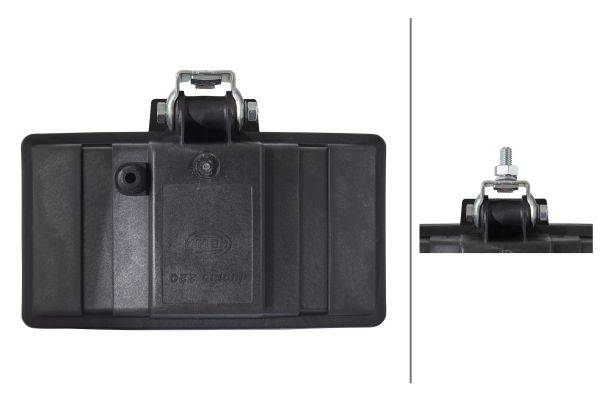 HELLA 1FE 006 300-001 Halogen-Fernscheinwerfer - Jumbo 220 - 12/24V - Referenzzahl: 37.5 - Anbau - l