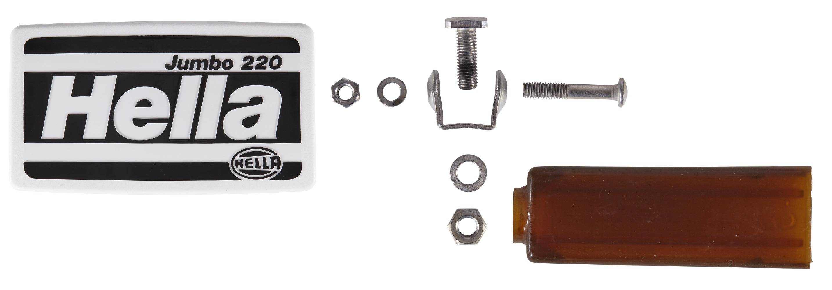 HELLA 1FE 006 300-121 Halogen-Fernscheinwerfer - Jumbo 220 - 12/24V - Referenzzahl: 37.5 - Anbau - L