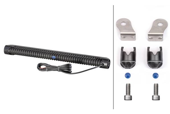 HELLA 1FJ 958 130-011 LED-Fernscheinwerfer - Light Bar LB470 - 12/24V - rechteckig - Referenzzahl: 3