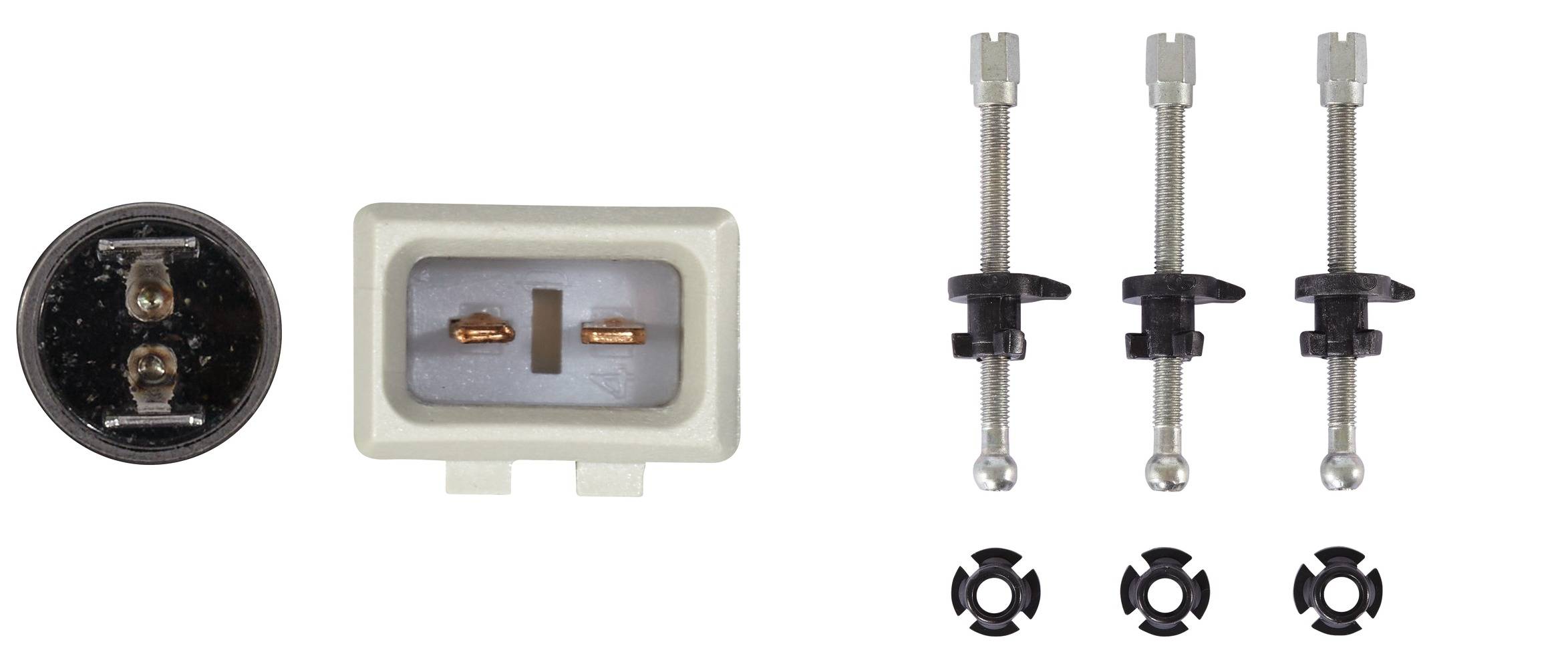 HELLA 1K0 008 191-001 FF/Halogen-Scheinwerfereinsatz, Fernscheinwerfer - 90mm Essential - 12V - rund