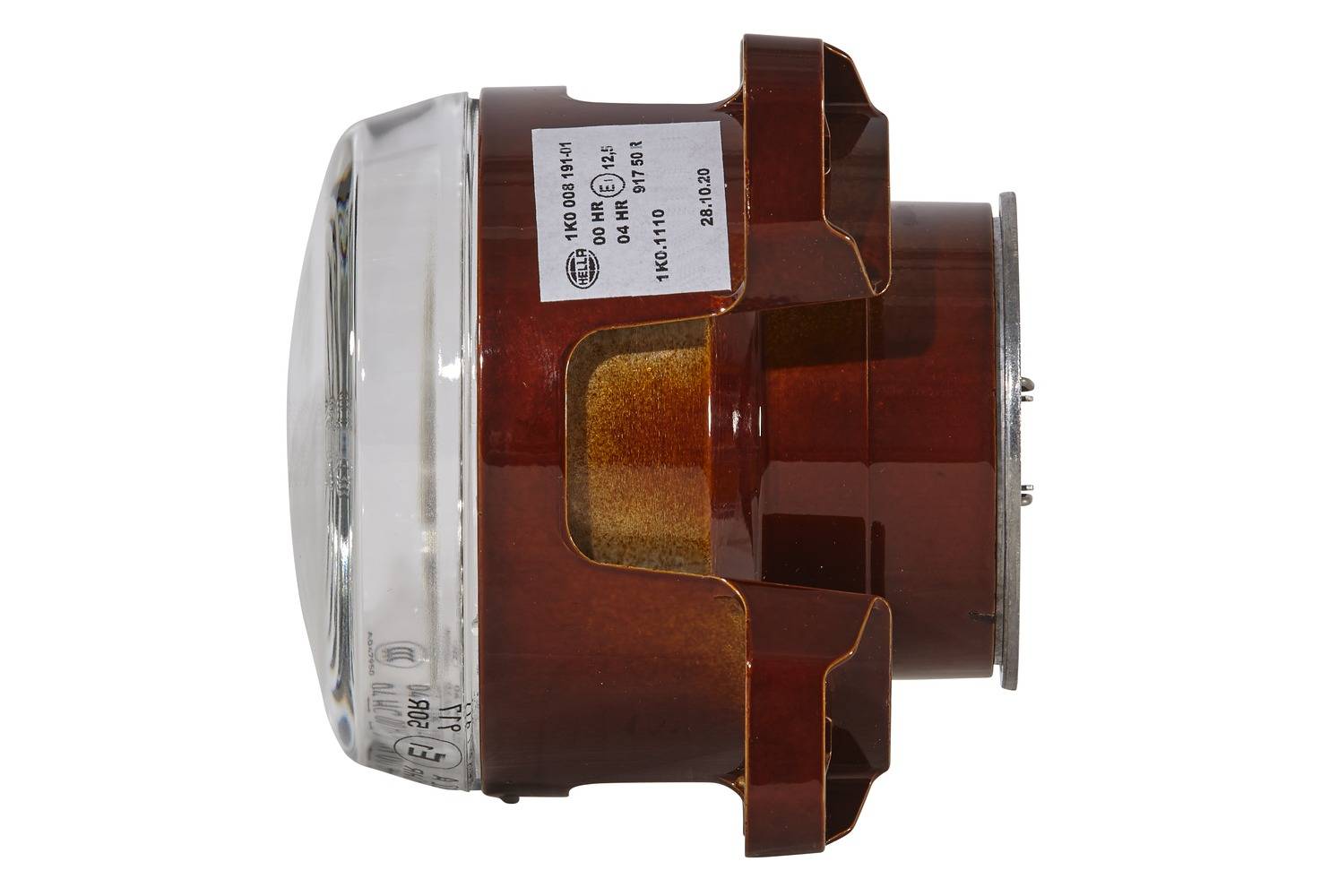 HELLA 1K0 008 191-011 FF/Halogen-Scheinwerfereinsatz, Fernscheinwerfer - 90mm Essential - 12V - rund