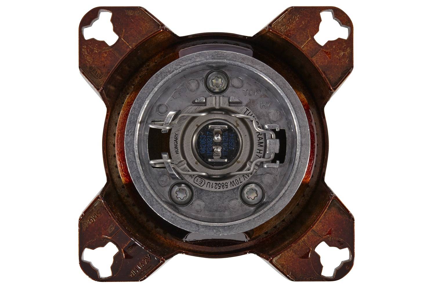 HELLA 1K0 008 191-041 FF/Halogen-Scheinwerfereinsatz, Fernscheinwerfer - 90mm Essential - 24V - rund