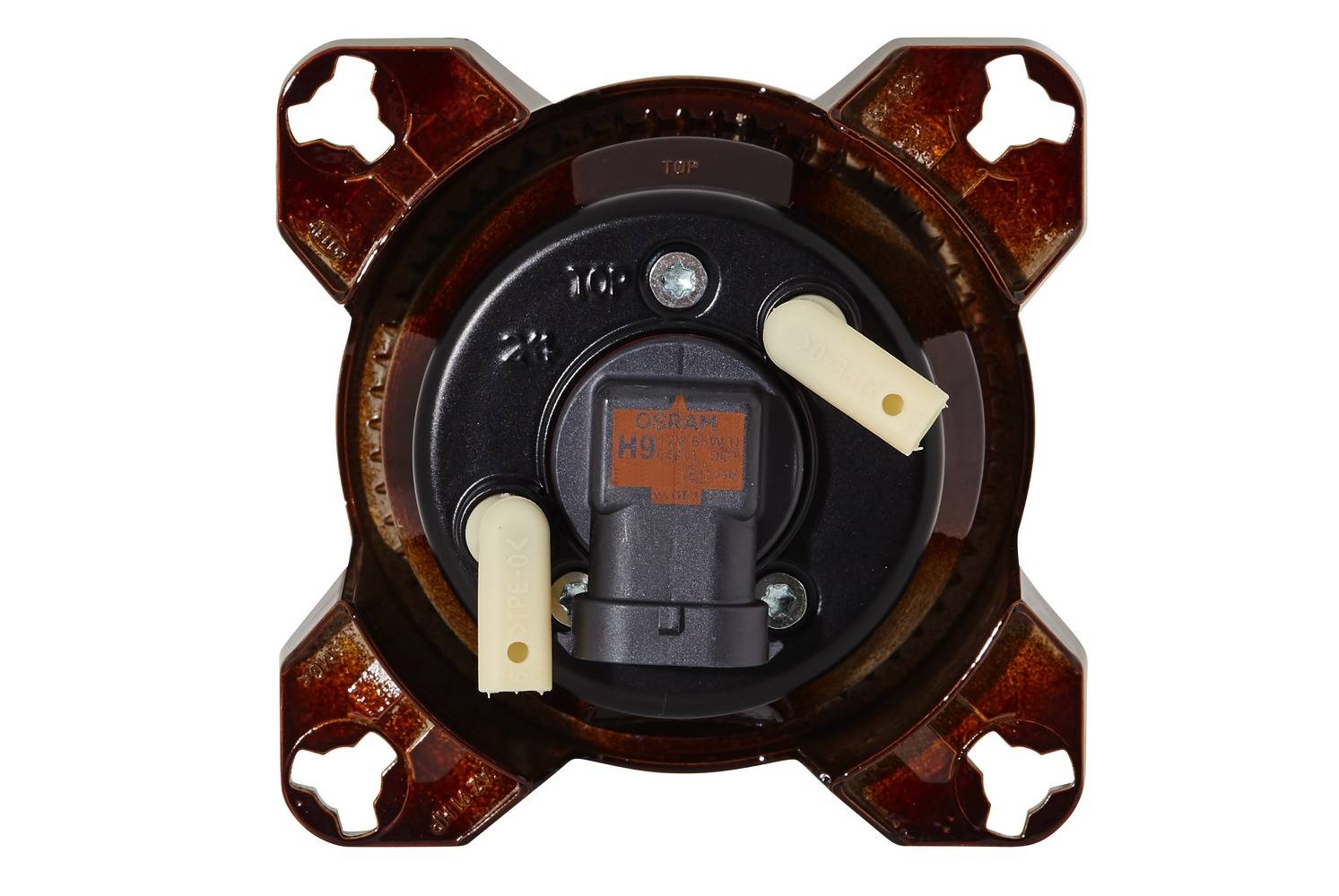 HELLA 1K0 008 191-051 FF/Halogen-Scheinwerfereinsatz, Fernscheinwerfer - 90mm Essential - 12V - rund