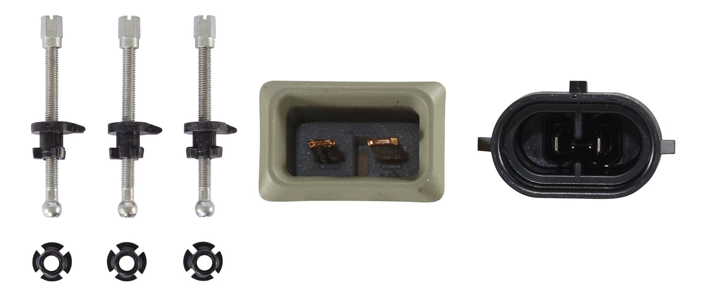 HELLA 1K0 008 191-131 FF/Halogen-Scheinwerfereinsatz, Fernscheinwerfer - 90mm Essential - 12V - rund