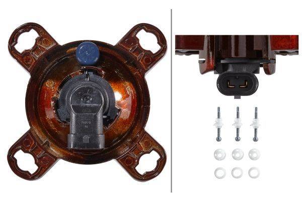 HELLA 1K0 247 043-031 DE/FF/Halogen-Hauptscheinwerfer - 90mm Performance - 24V - rund - Referenzzahl