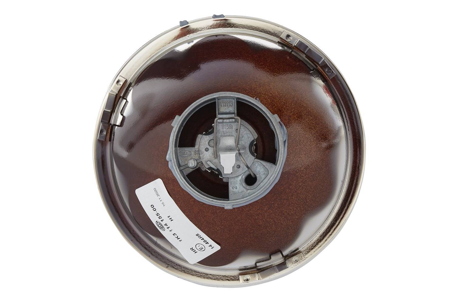 HELLA 1K3 114 155-001 Halogen-Scheinwerfereinsatz, Fernscheinwerfer - 12V - rund - Referenzzahl: 20