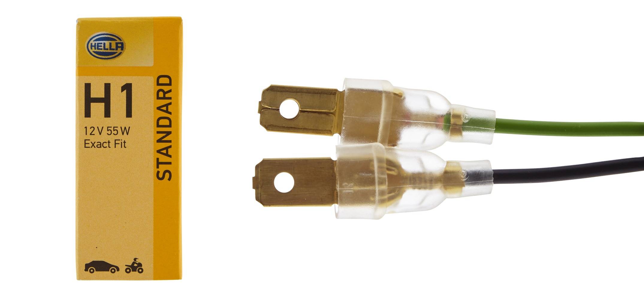 HELLA 1KB 003 177-871 Halogen-Fernscheinwerfersatz - 12V - Einbau - links/rechts - Set - Menge: 2